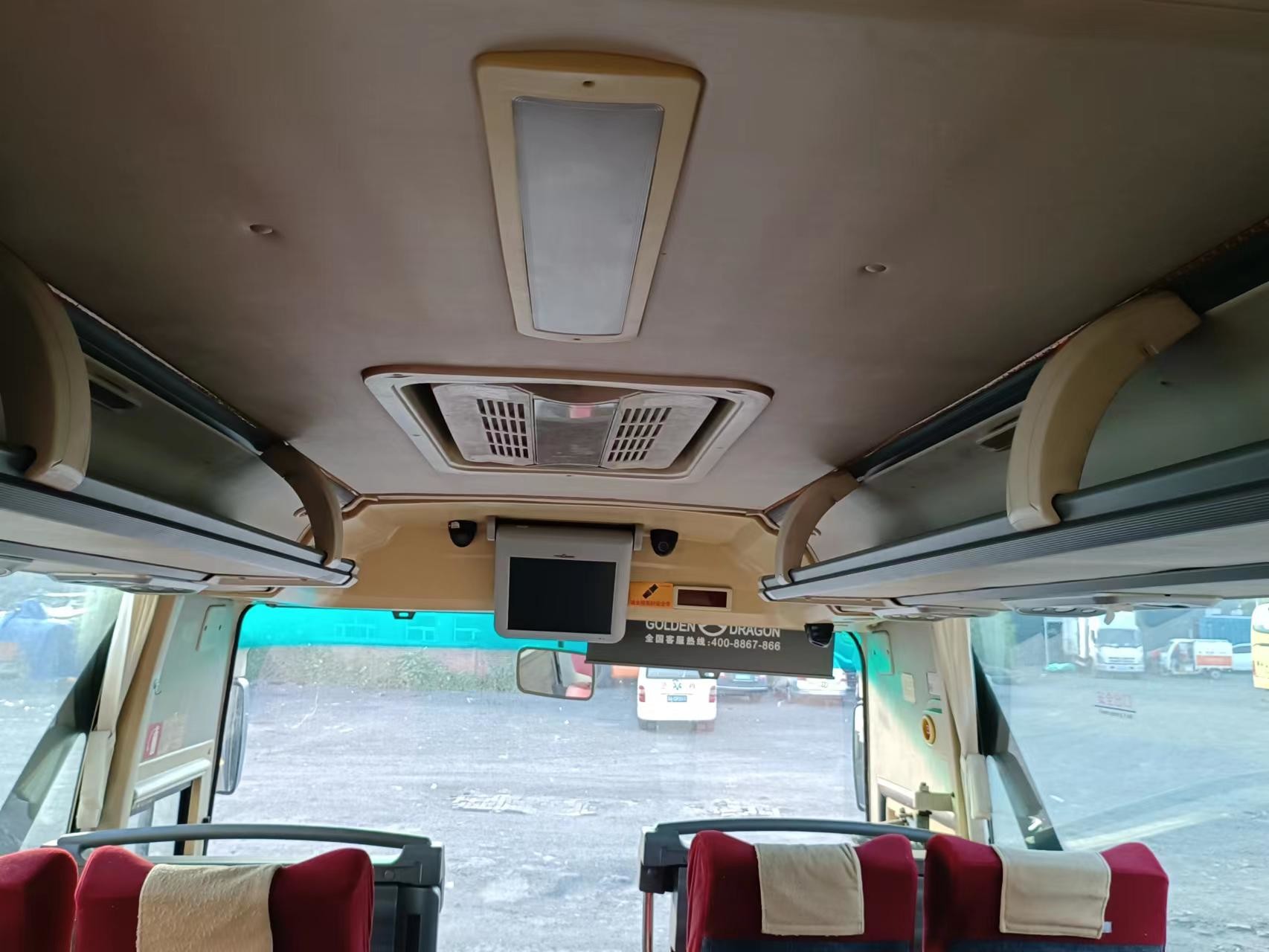 Coaches Golden Dragon 49 Seater Bus 2017 Two Doors China Brand