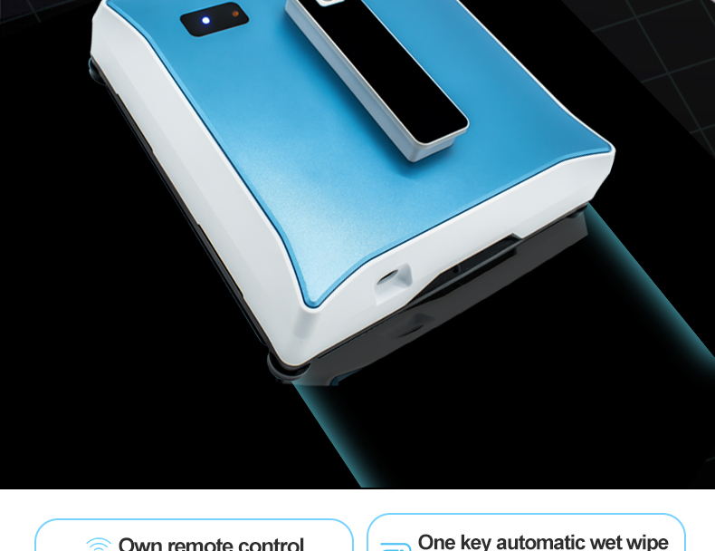 Household Smart Home Cleaning Appliance with Dual Water Spray Function and 500mAn Battery