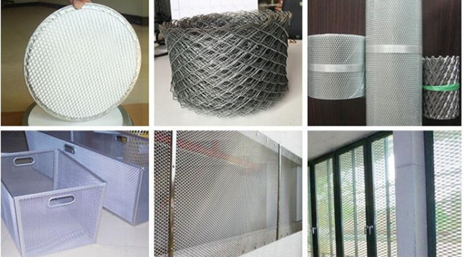 0.3mm To 2mm Aluminum Expanded Metal Wire Mesh 1.1 Gauge