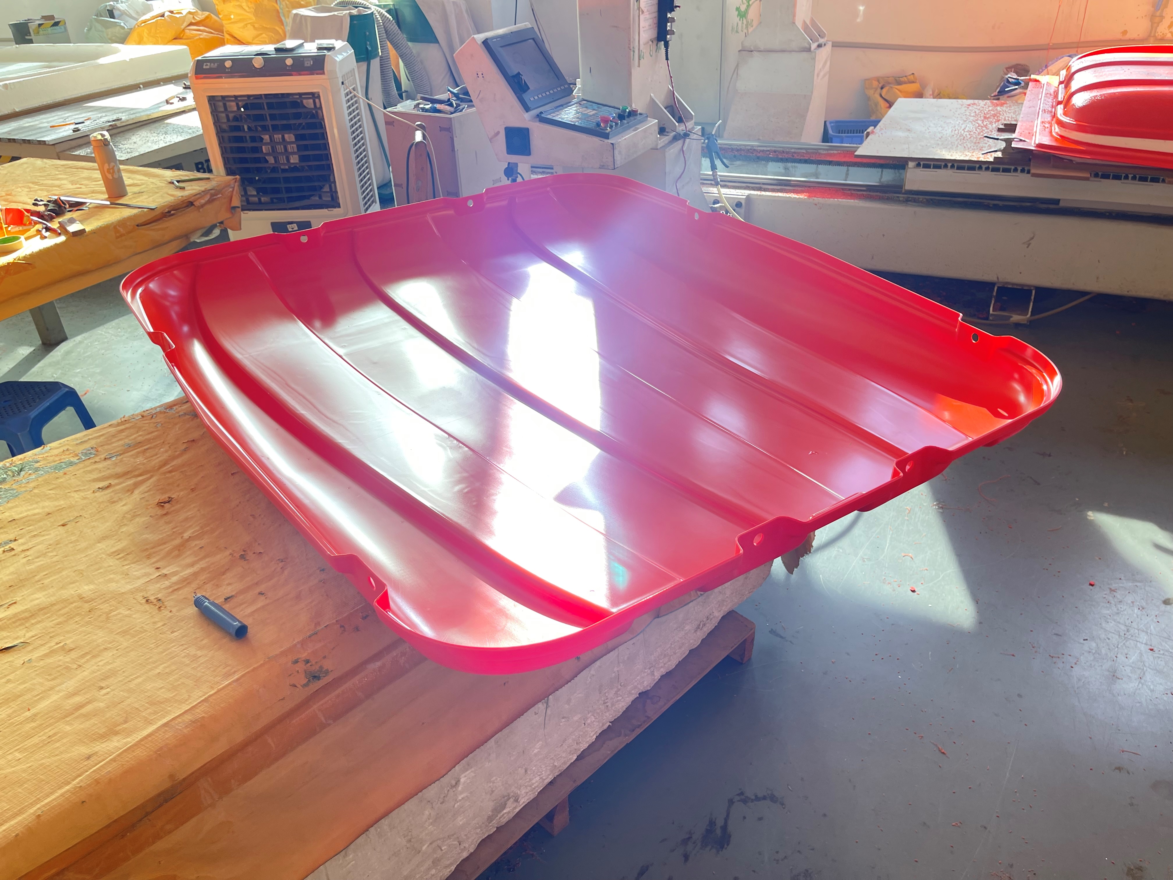 Custom Vacuum Forming Plastic Parts for Vehicle Roof Cover and Car Inner/Outer Accessories/Components by Moulding Service