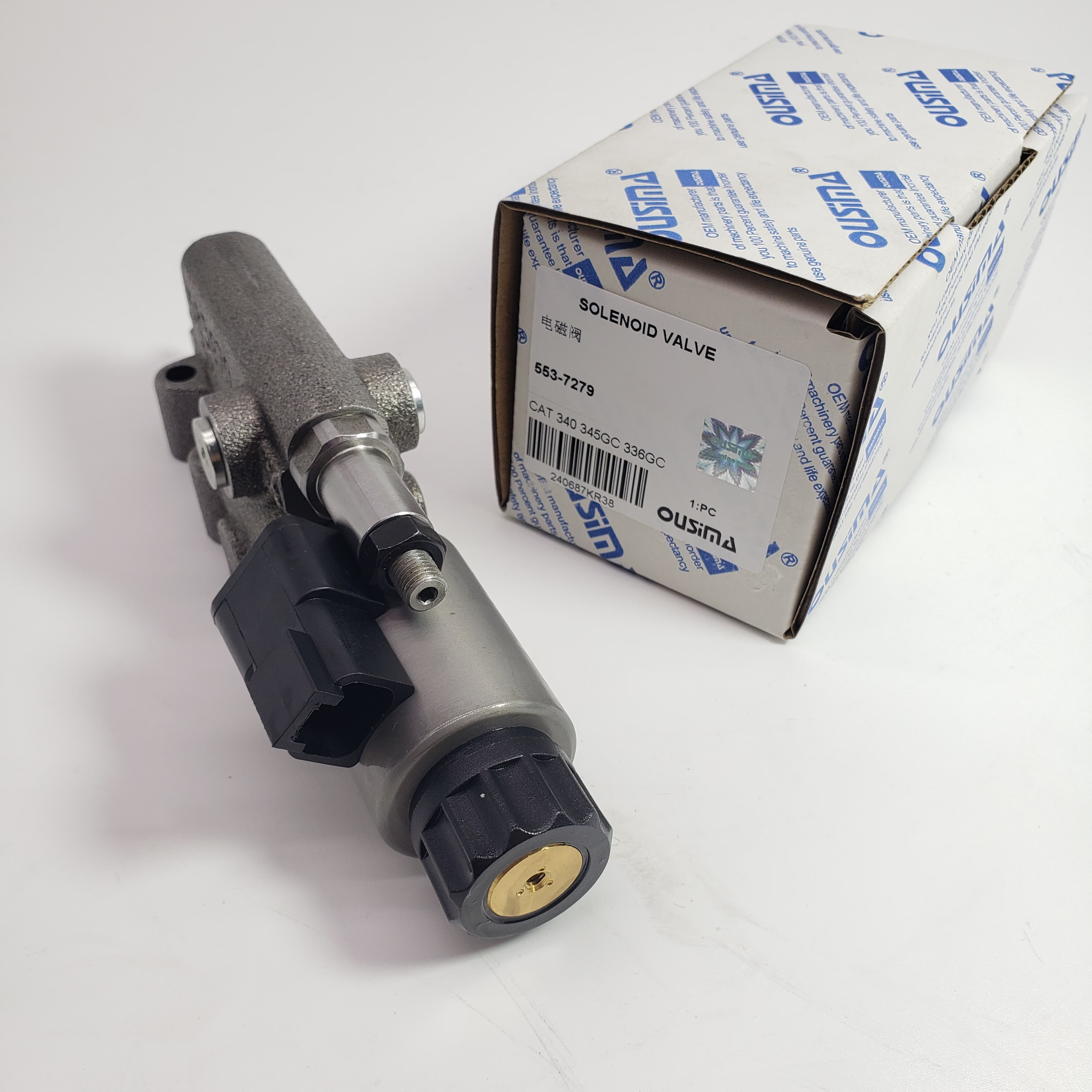 Solenoid Valve 553-7279 For CAT E336 E352 E340 E349 E345GC