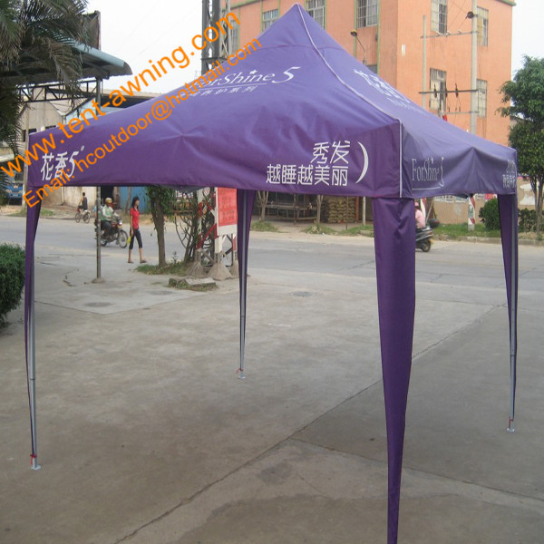 Logo Printing 3x3m Folding Tent Outdoor Tent Gazebo Steel Frame Promotion Pop up Tents
