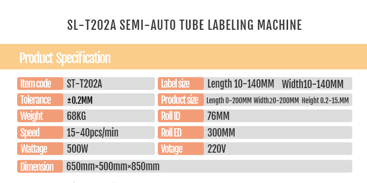 PLC Controlled Desktop Glass Ampoule Vial Labeling Machine for Semi Automatic Labeling