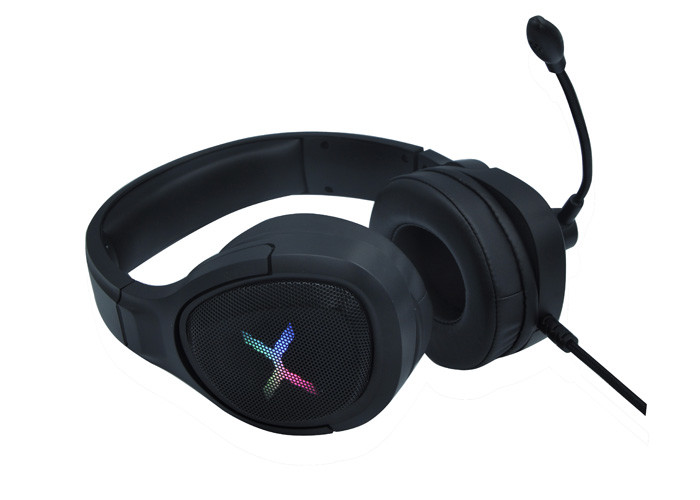 Steel Headband Gaming RGB Headphones , DL Headset With Volume Control