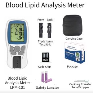  Multiple Functions 500 Records Lipid Meter LPM-102 With Wide Application Range Manufactures