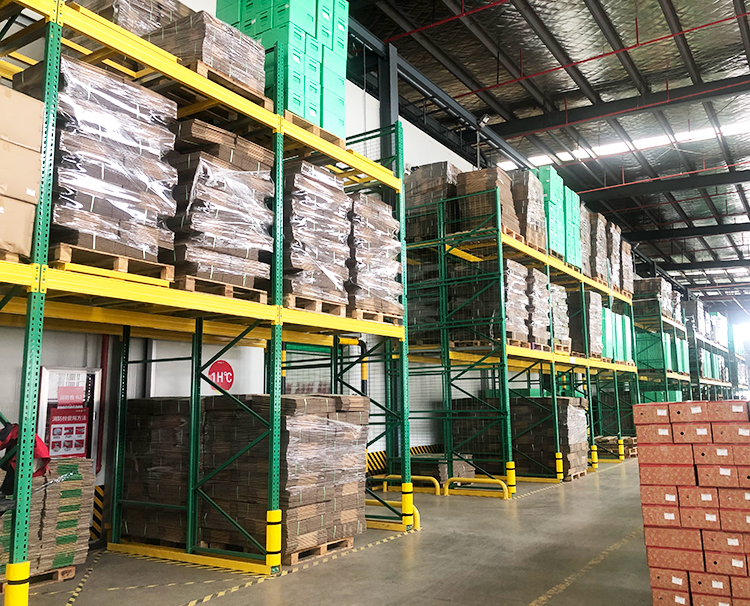1-2 Pallet Width Warehouse Racks Equipment Pallet Storage Shelf Rack for Steel