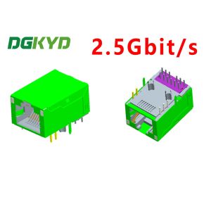  2.5Gbit / s RJ45 Ethernet Connector , high performance industrial grade Modular Rj45 Jack Manufactures