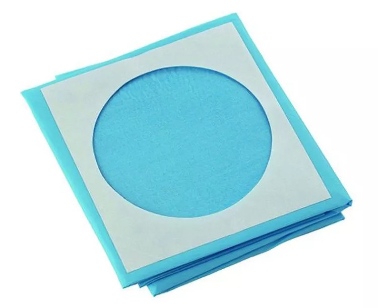 Spunlace 20g TUR Drape Sterile Drape With Fenestration Customized