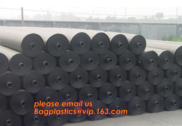 2mm HDPE reinforced polypropylene geomembrane for landfill,Geomembrane fish farming Pond Liner Hdpe Geomembrane BAGPLAST