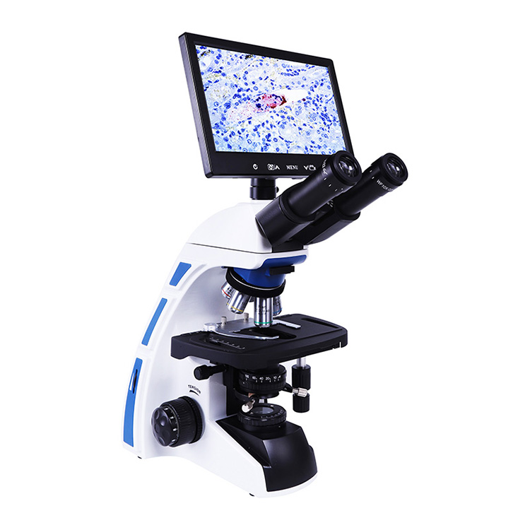 40-1000X Continuous Zoom Three-Eye Microscope with Definition Stereoscopic LED Display