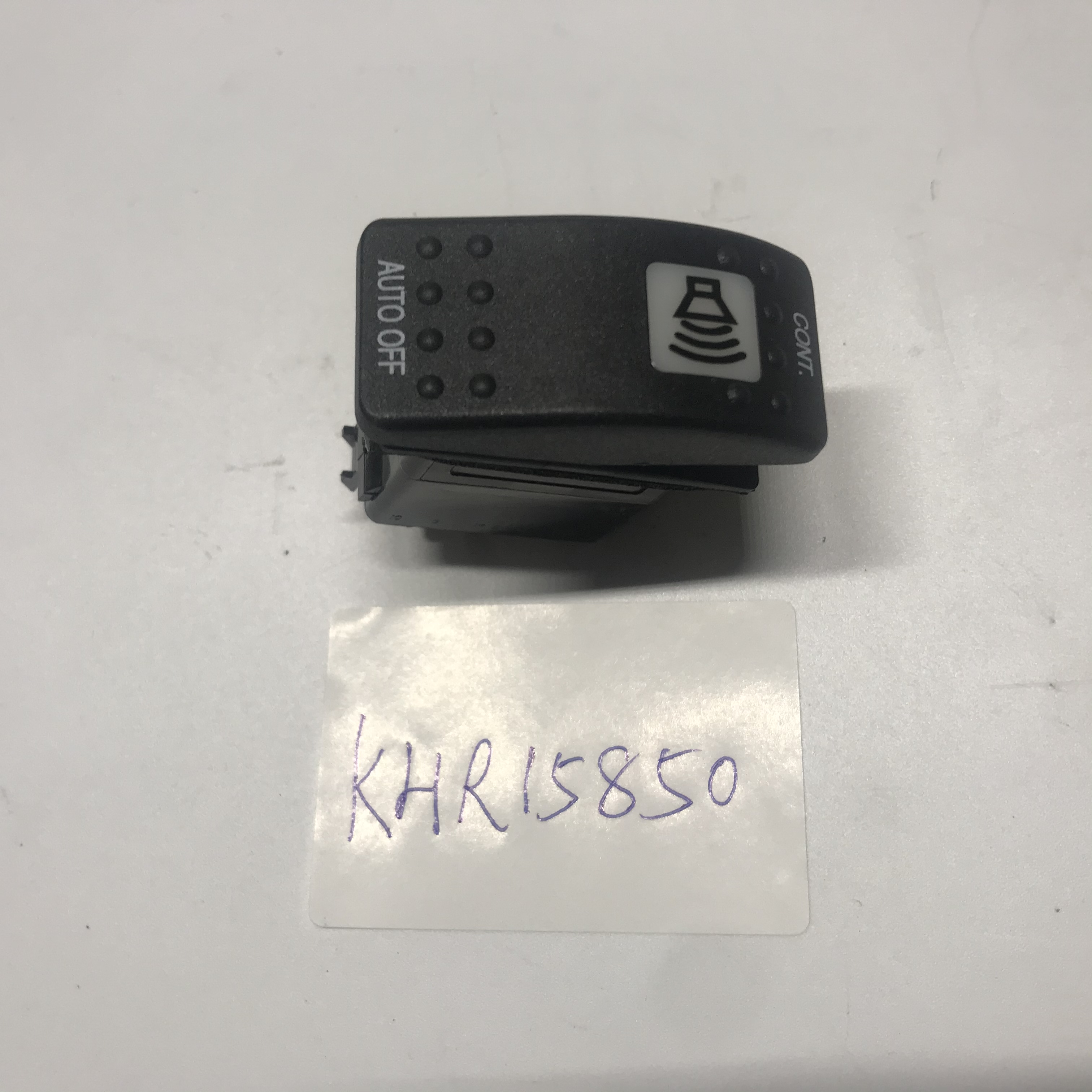 Construction Works SH210-5 Excavator Horn Switch with Part No KHR15850