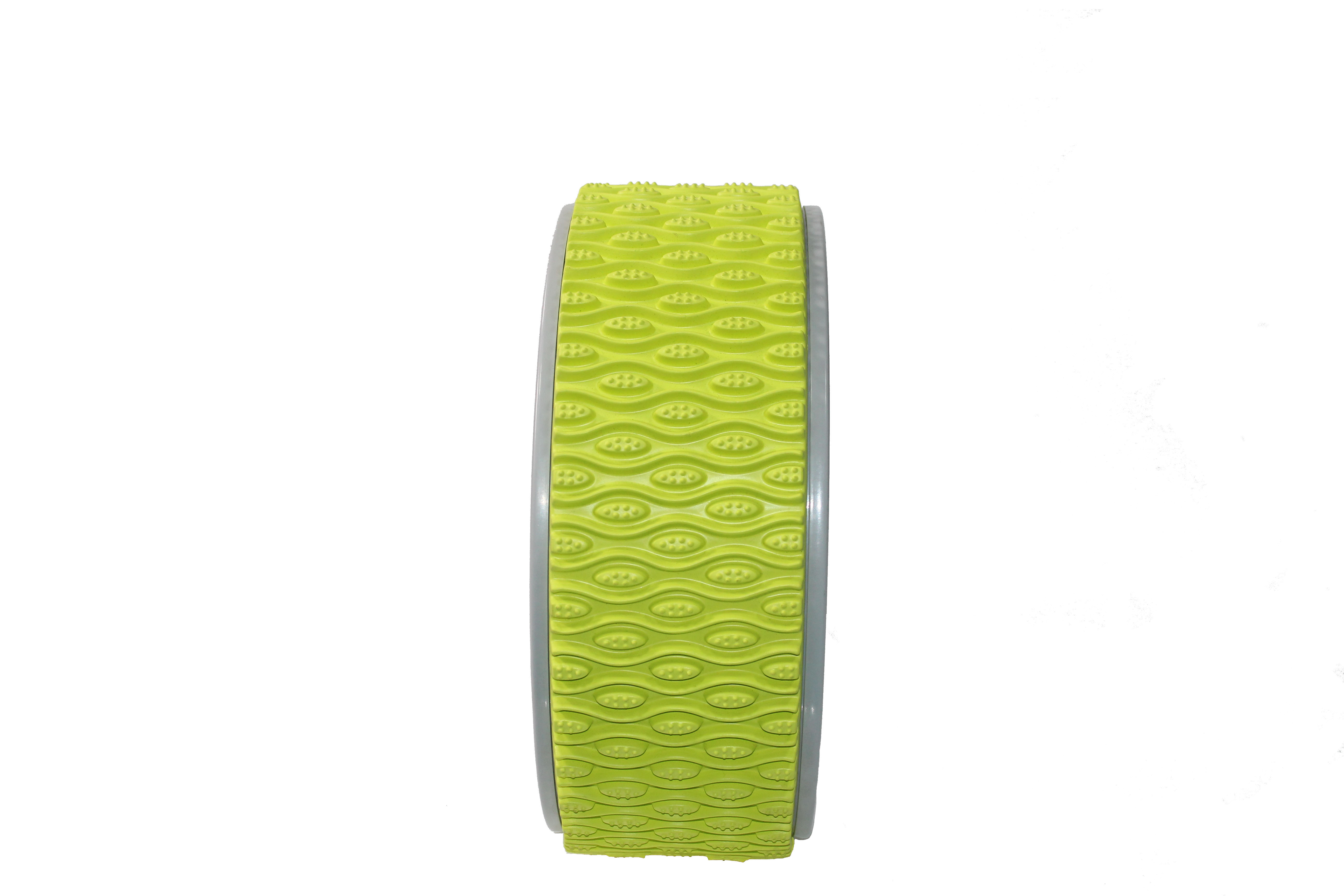 33.5CM 1.3KG EVA Yoga Exercise Wheel Foam Points Back Stretches Gym Accessories