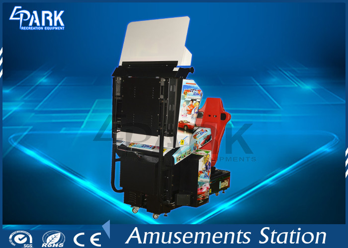 32 Inch HD LCD Screen Racing Game Machine Stereo System For Entertainment