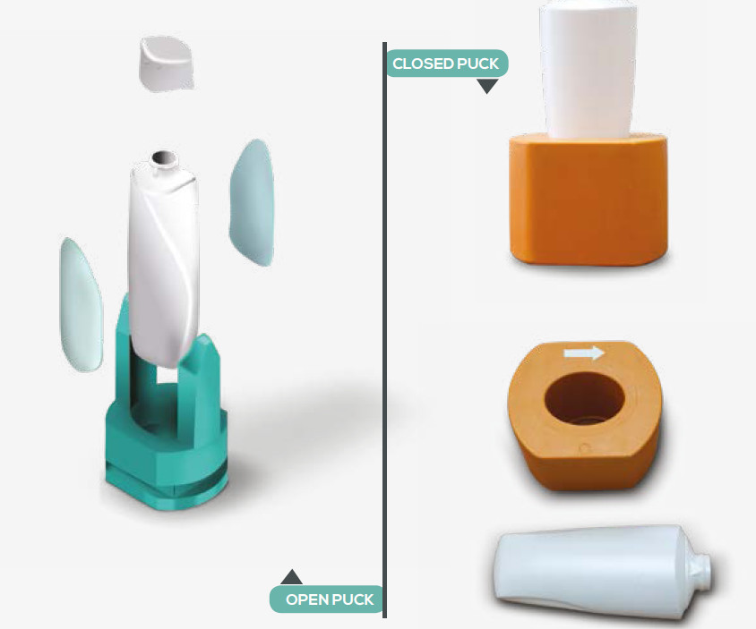 60-120BPM Robotic Bottle Unscrambler For Plastic Bottle Jar High Speed