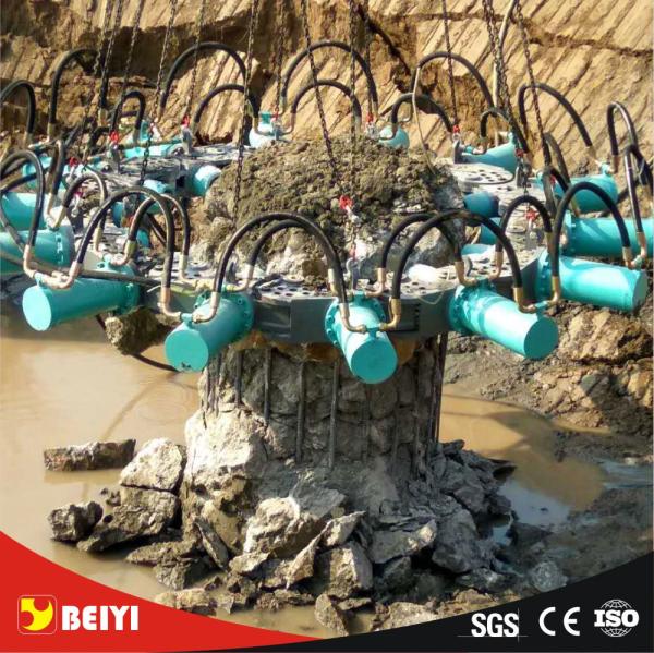 HOT sale BEIYI MK180S-1 Assembly type hydraulic concrete pile cutter pile