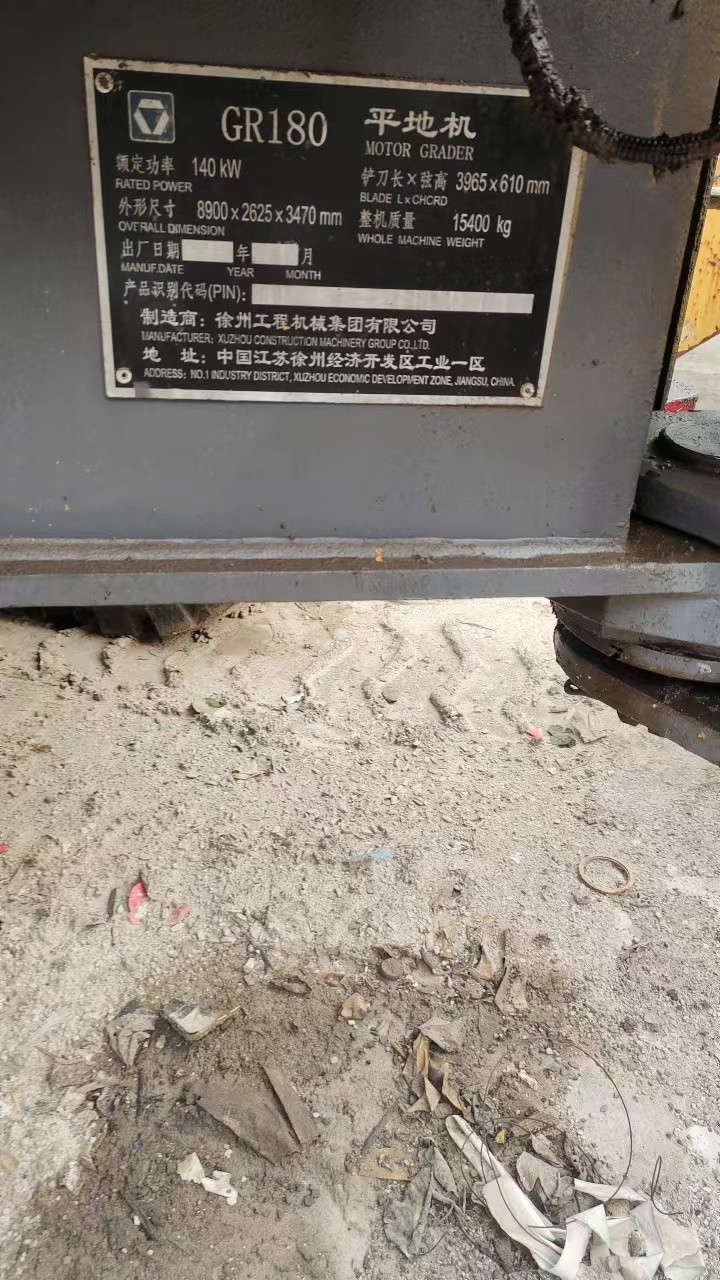 XCMG 180 Grader From China Normal Use Good Quality And Affordable Price