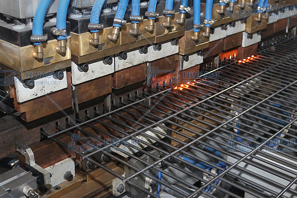 High Speed Automatic Wire Shelf Welding Machine for Wire Mesh Deck Shelving Production