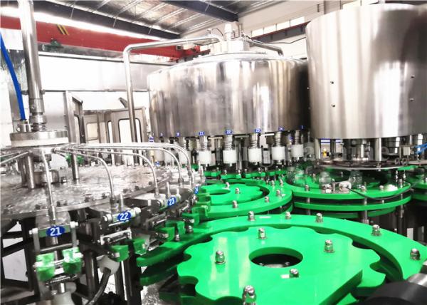 Beverage Liquid Glass Bottle Filling Machine 500ml Juice Processing And