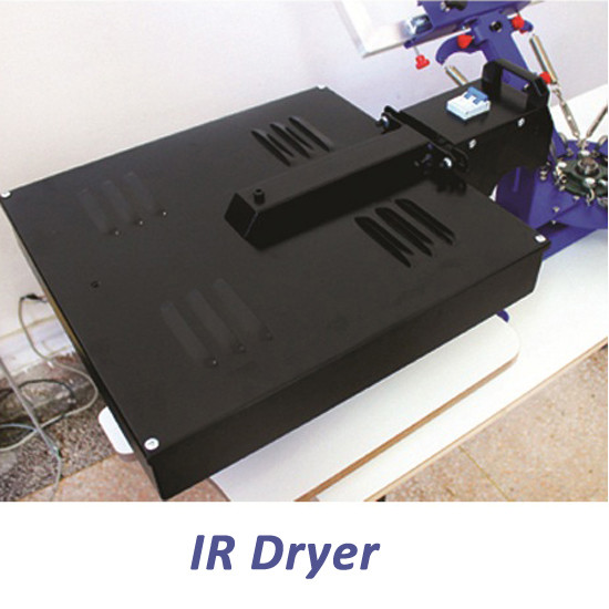 hot sale entry level Garment manual carousel screen printing presses for t-shirt