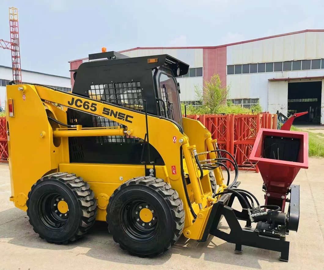Agricultural Machinery EPA Approved Mini Diesel Skid Steer Crawler Loader