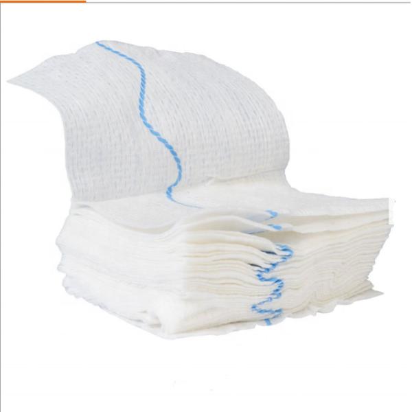 Kaolin hemostatic bandage Z-fold combat tactical hemostatic agent gauze