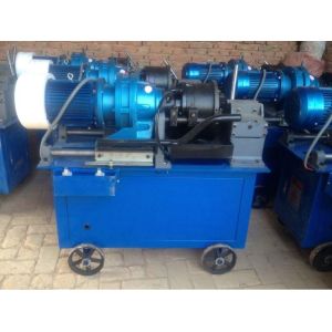  CQHG Portable Rebar Threading Machine , 4KW Rebar Threading Machine Manufactures