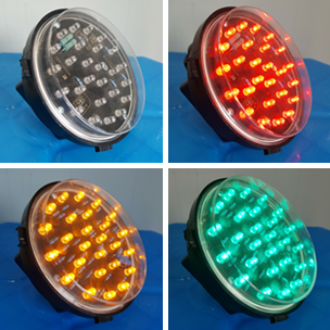 Rotable Detachable Lenses 100MM Mini LED Module Traffic Light Par