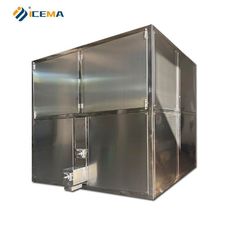 22*22*22mm Ice Size 1 ton 2 ton 3 ton Industrial Ice Cube Making Machine with 10.5kW Power