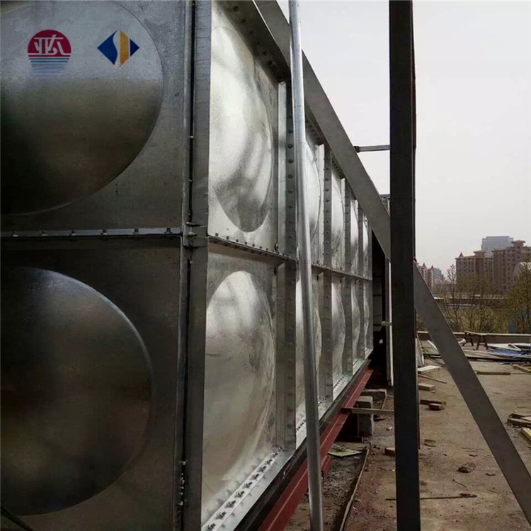High Strength Corrosion Resistant Water Tank Made of Stainless Steel for Water Treatment