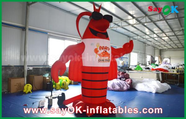 Big Red Inflatable Lobster for Advertising Decoration / Giant Artificial Lobster