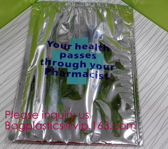 Aluminum Foil Food Use Disposable Cooler Bag Insulated Thermal Bag Organizer Storage Frozen Lunch Bag bagease bagplastic