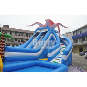 Jungle Inflatable Hurricane Backyard Inflatable Water Slide Theme Park Water