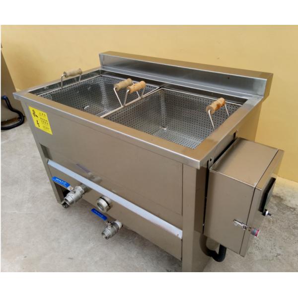Frying Processing Line Temperature Control Batch Frying Machine for High Productivity