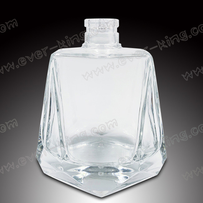 FDA Cork Sealing Crystal Flint Rum Glass Bottle