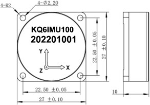 Precision Electronic Gyroscope Sensor for Harsh Environments with RS422 Interface and 6.06 G Vibration Tolerance