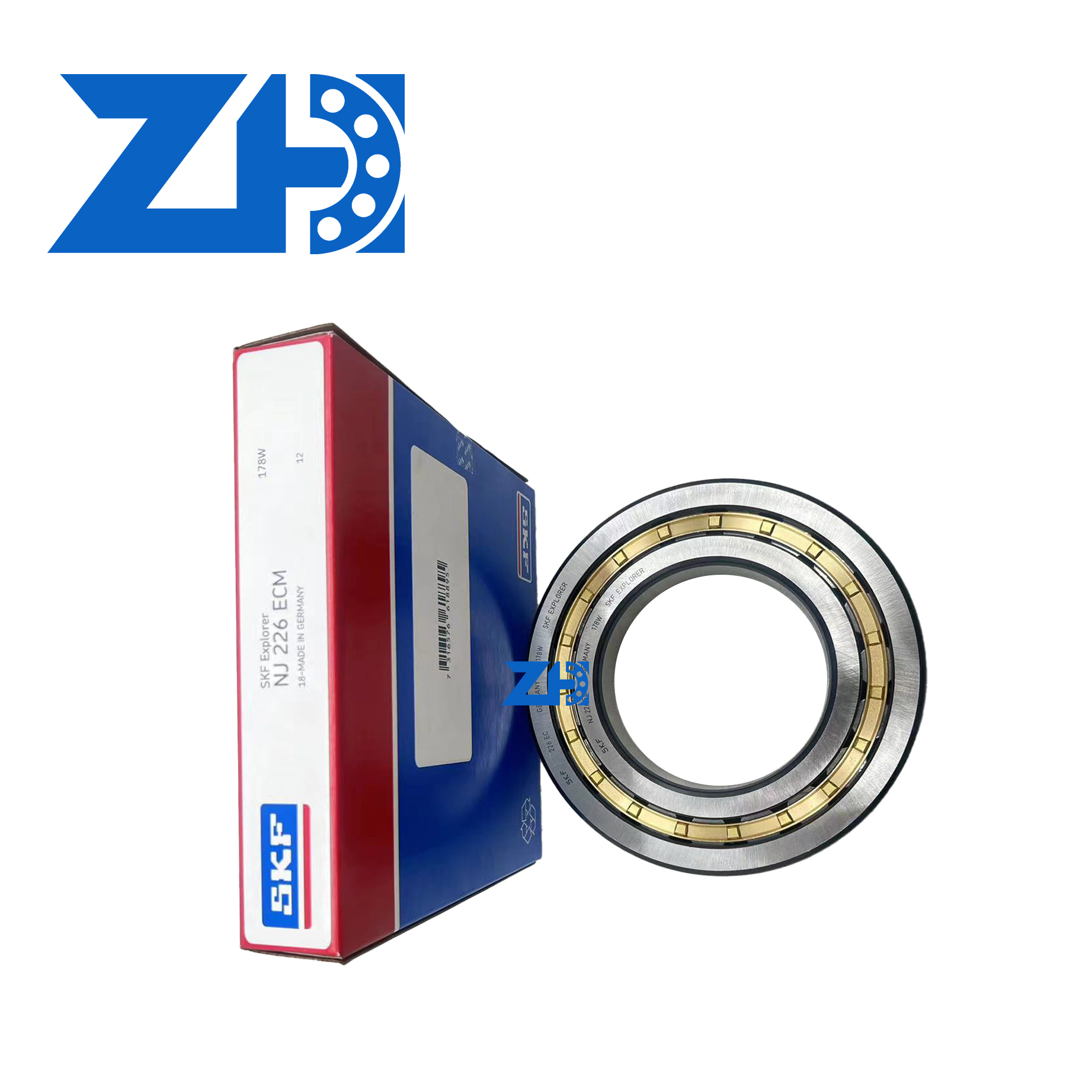 Premium NJ226ECM Imperial Cylindrical Roller Bearings For Hydraulic Pumps