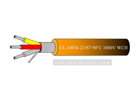 UL21387 Durable Elastomer TPE Industrial Control Cable
