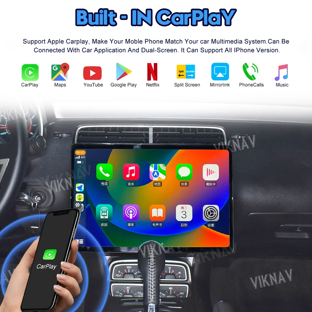 15 Inch Touch screen Chevrolet 2010 2011 Camaro Radio Upgrade Stereo Replacement