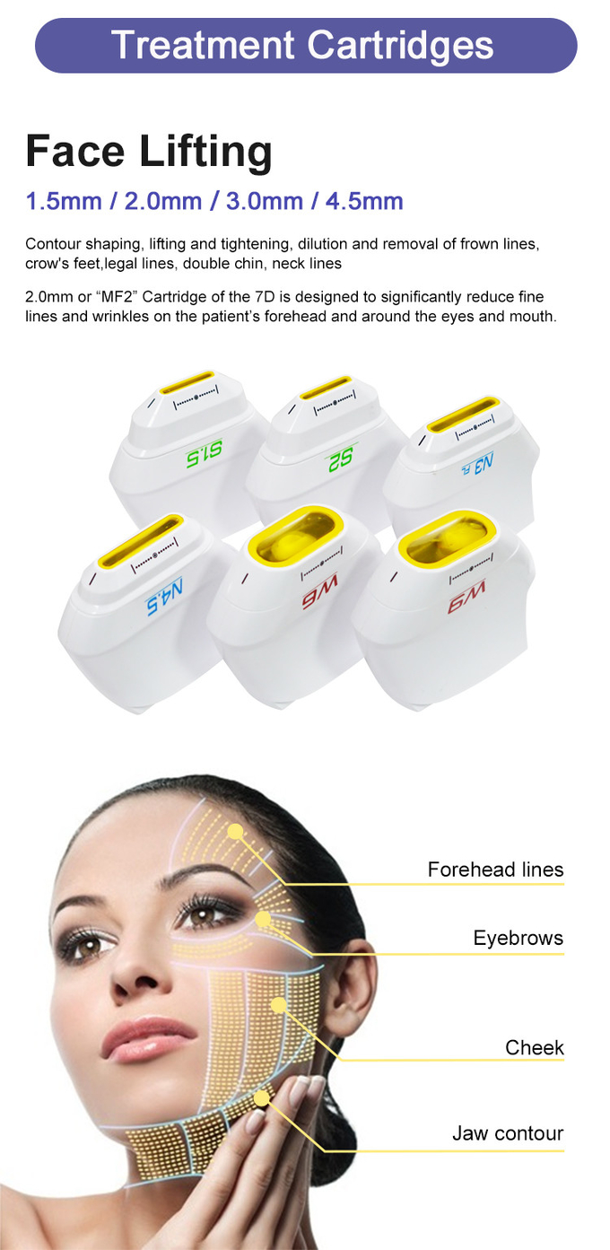AS-HF-7d 15 Inch Touch Screen HIFU Therapy Machine with 200W Power and Multiple Energy Levels
