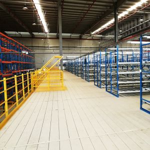 Multi Tier Mezzanine Racking