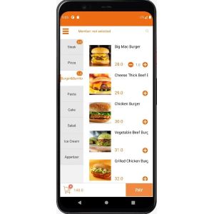 App Interface Free Support Online Software POS Management with Checkout and