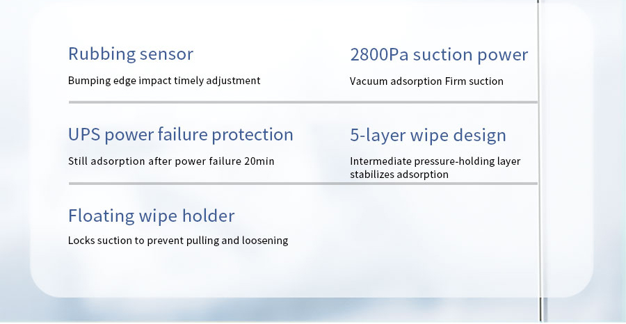 US Plug Rise Exterior Window Cleaning Robot with Remote Control and 500mAn Lithium Battery