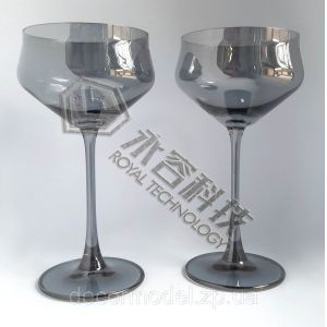 Glassware Vacuum Ion Plating Machine Strong Adhesion PVD Thin Films