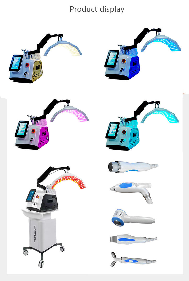 Skin Rejuvenation 6 In 1 PDT BIO Light Led Facial Light Therapy Machine
