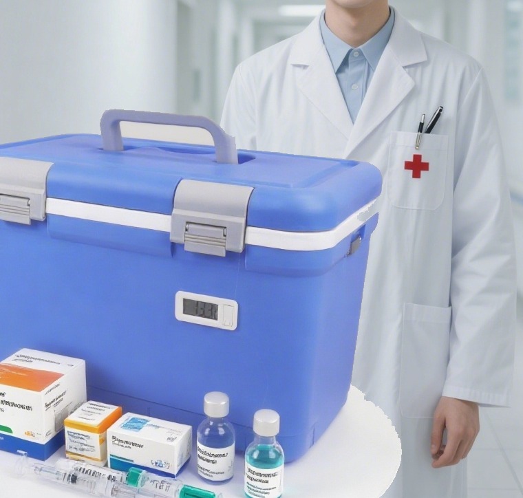 PHEFON FS-12L Medical Cooler Box with PU Foam Insulation