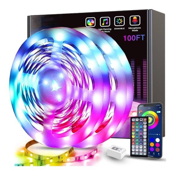 18/30/60 LEDs SMD5050 LED Flexible Strip Light Kits DC 12V/24V for Commercial