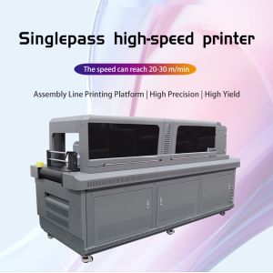 Ink Type LED Environmental UV Ink Printer Machine For Plastic Speed Printing