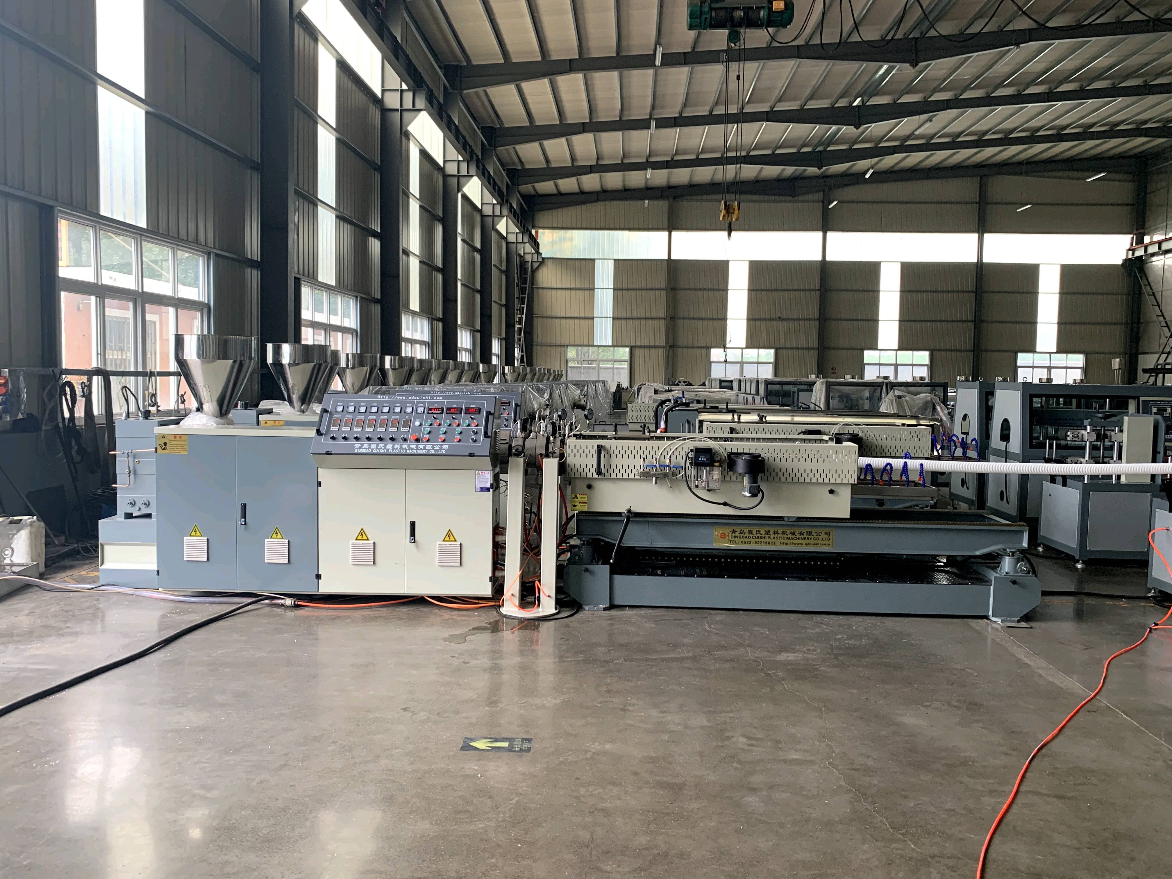 Double Wall Corrugated Pipe Making Machine for HDPE Pipe Manufacturing Process