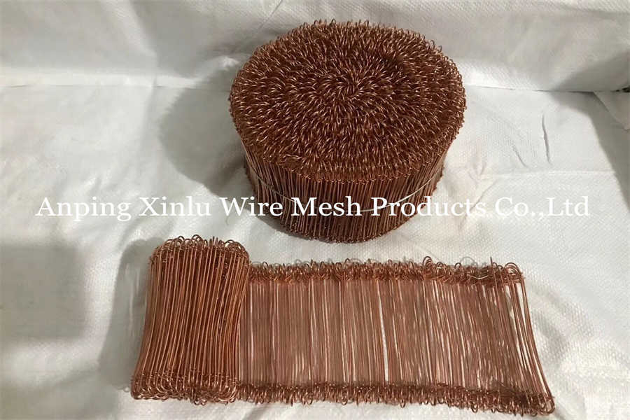 Copper Coated Double Loop Binding Bar Tie Wire 200mm Length 2.48kg Weight/Bundle Rust & Corrosion Resistant