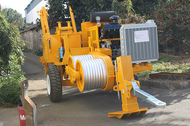 TY90 Overhead Line Stringing Tools 90kN Hydraulic Cable Puller